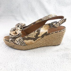 Franco Sarto Women's Espadrille Wedge Sandals Size 5.5 M